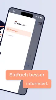kitalino eltern-app iphone screenshot 2