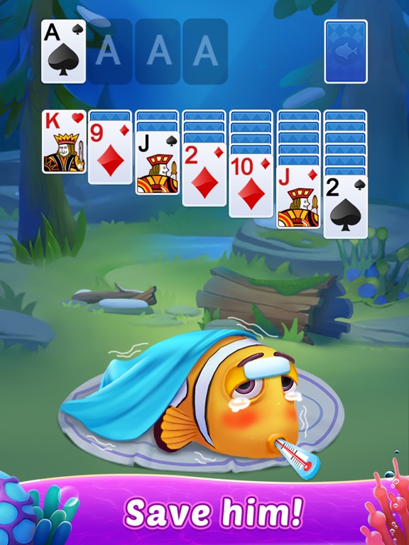 Solitaire 3D Fish screenshot 3