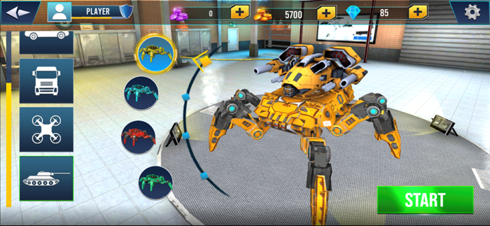 Spider Wars Robot Game