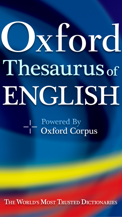 Screenshot #1 pour Oxford Thesaurus of English 2
