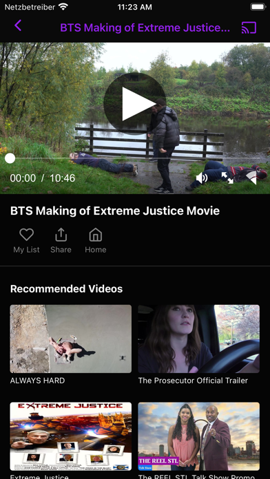 REEL Cinema TV Network Screenshot