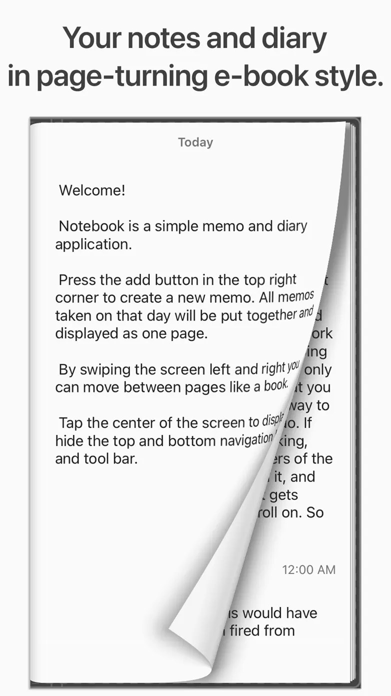 ノートブック - メモ、日記アプリ App Store screenshot 1