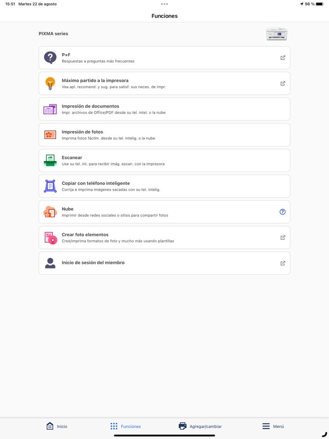 Canon PRINT Screenshot