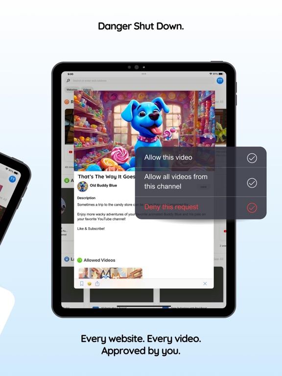 Bumpers - Parental Controls iPad screenshot 2 - Productivity app