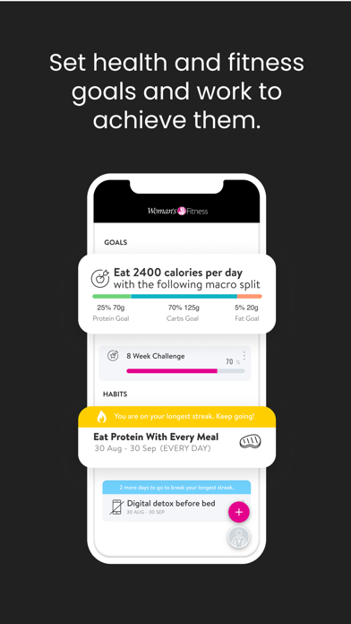 Woman's Fitness Screenshot