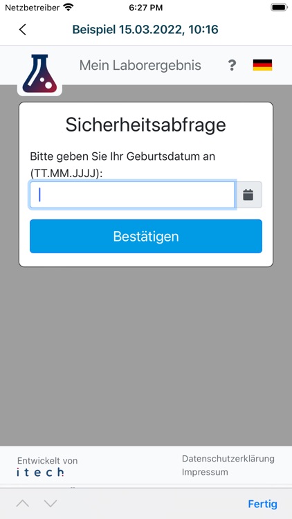 Mein Laborergebnis screenshot-3