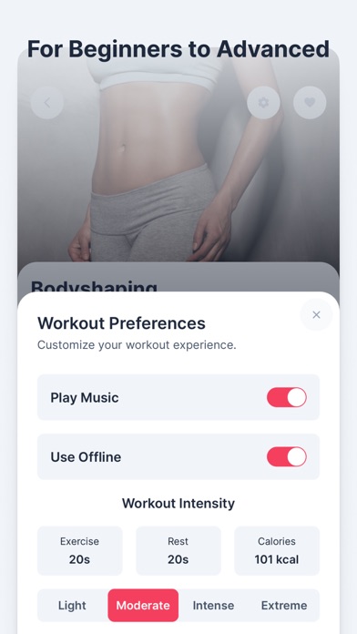 WeBurn: Home Workout for Women Screenshot