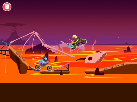 オフロードバイク - 子供のためのレーシングパズルゲームのおすすめ画像2