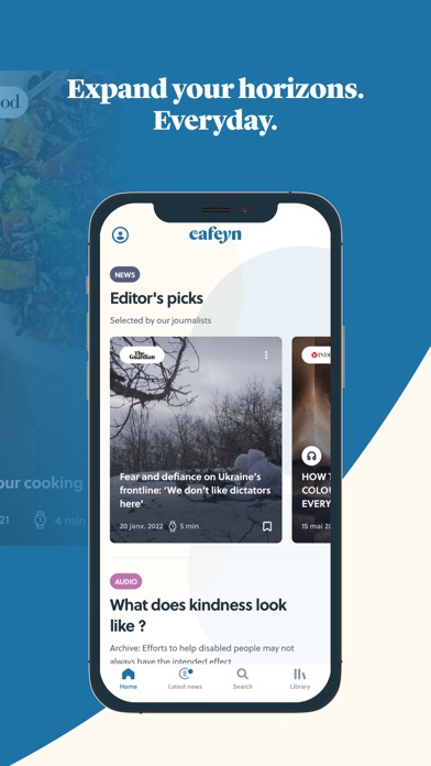 Cafeyn - News & magazines Screenshot