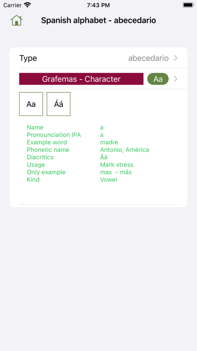 gramES - Spanish grammar Screenshot