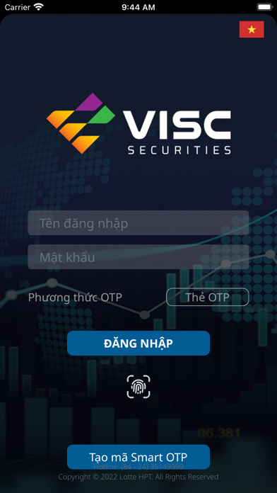 VISC Trading Screenshot