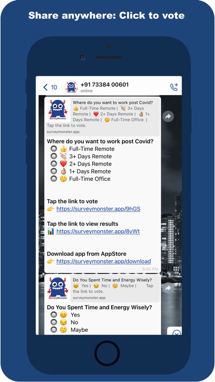 SurveyMonster: Create Polls screenshot-8