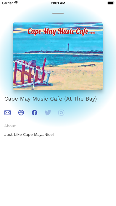 Capemaymusiccafe.com Screenshot