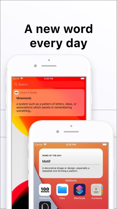 Word of the Day - 100 Words! Screenshot