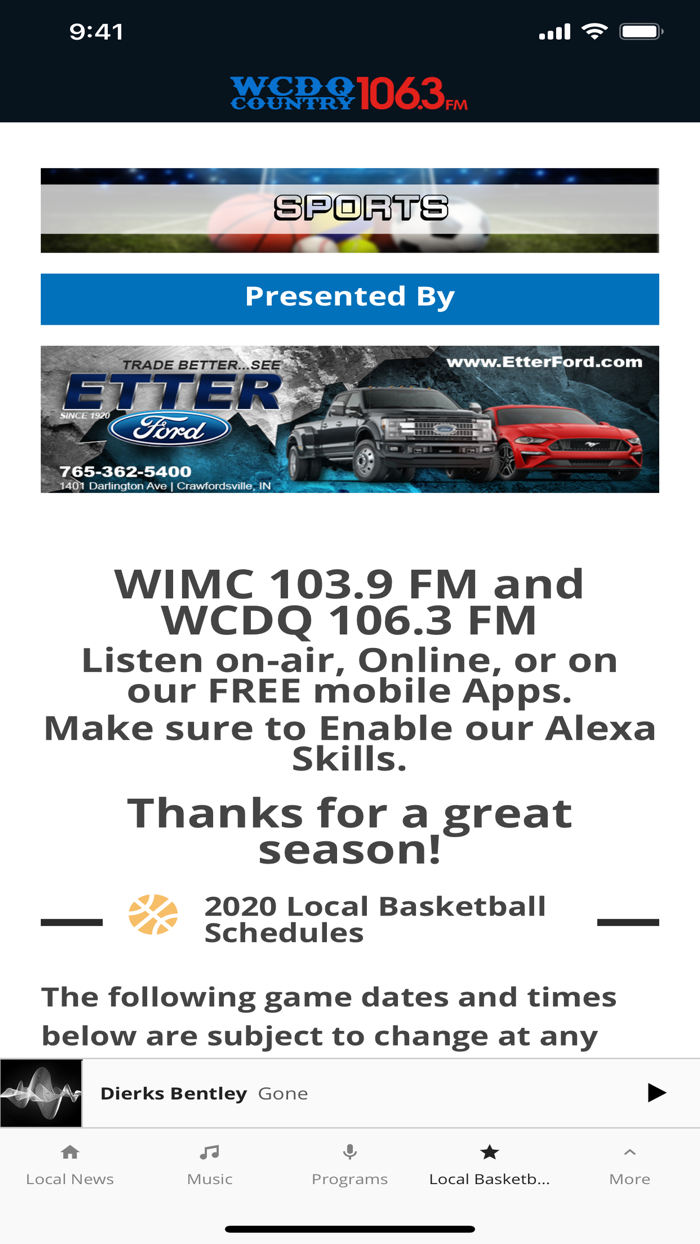 WCDQ 106.3 FM