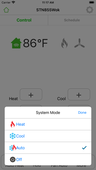 Robertshaw Thermostats Screenshot