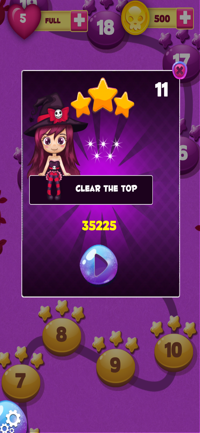 Sweet Halloween Bubble Shooter