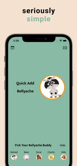 Game screenshot Painless Bellyache Tracker mod apk