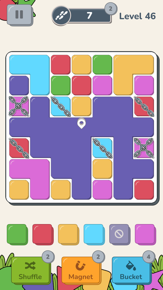 #1. Flood Me - Color Switch Puzzle (iOS) 由: Egor Kunovsky
