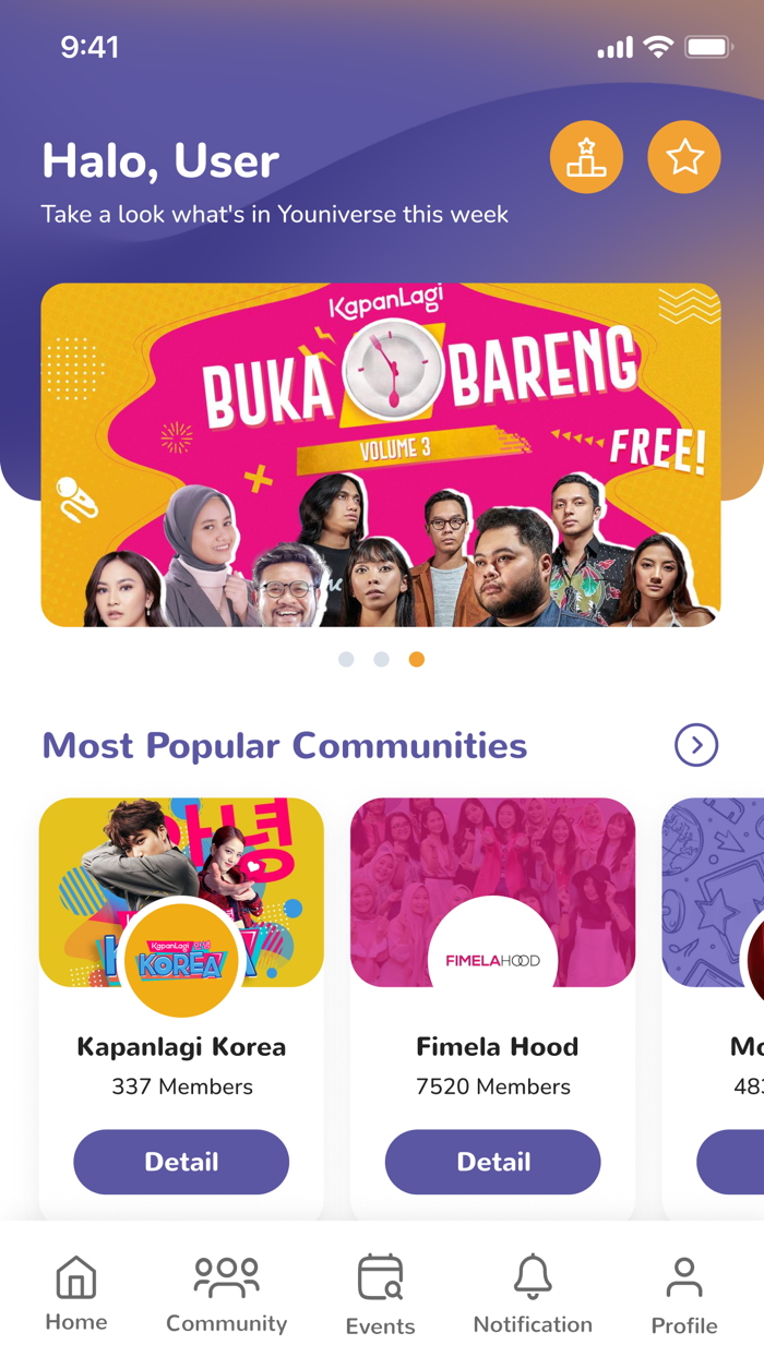 Youniverse - Community