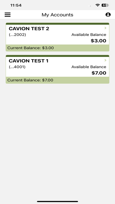 Oakwood Bank Mobile App Screenshot