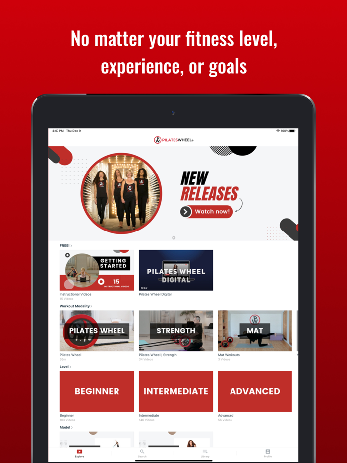 Pilates Wheel Digital