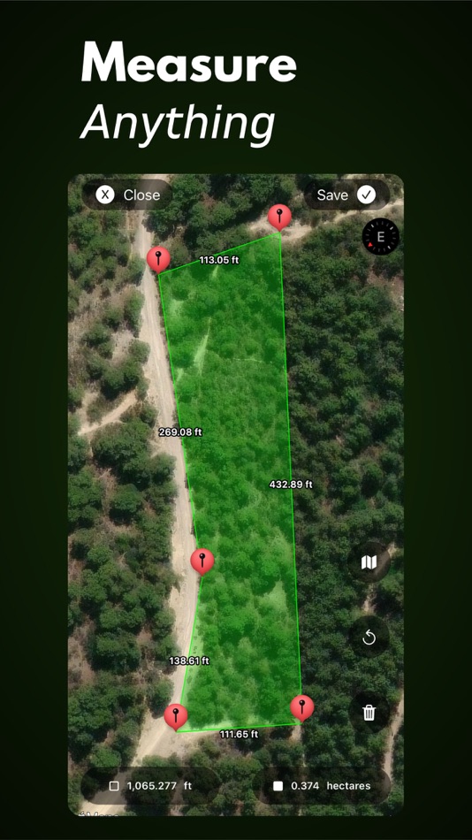 #4. Field Area Measure+ (iOS) 由: Arda Sen