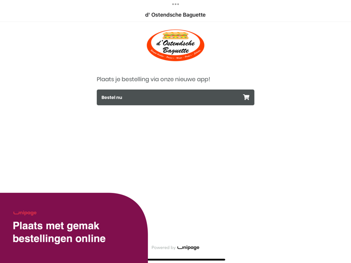 d’Ostendsche Baguette