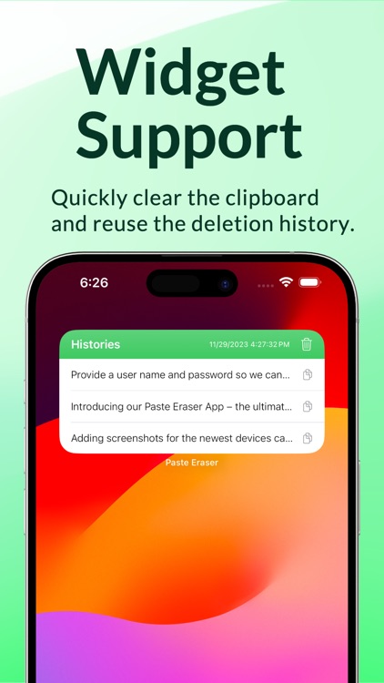 Paste Eraser|Clear pasteboard