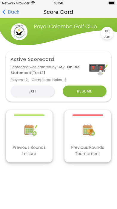 Royal Colombo Golf Club Screenshot