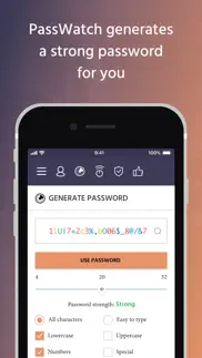 passwatch password manager iphone screenshot 2