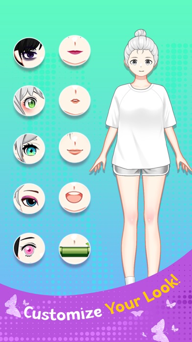 Merge makeover: Anime makeup Screenshot
