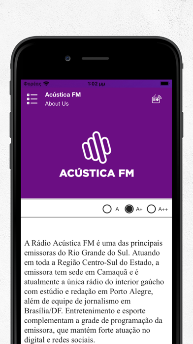 Acústica FM Screenshot