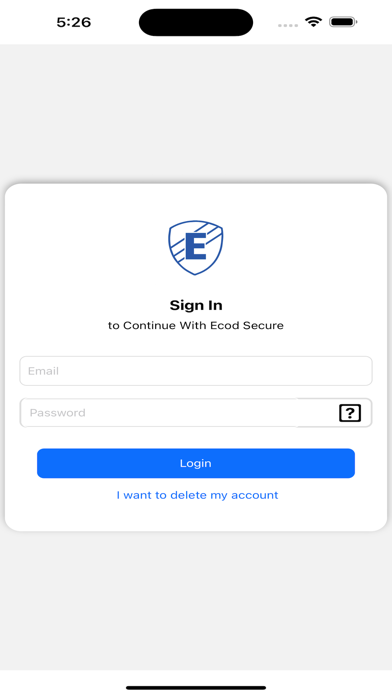 ECOD Secure Screenshot