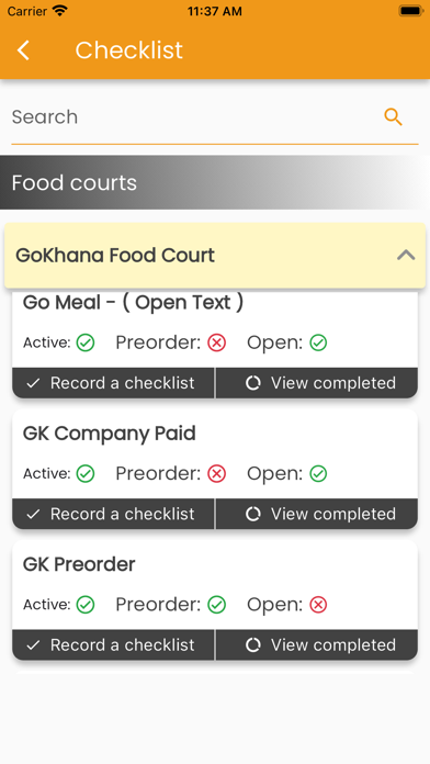 GK 360 Operations Screenshot