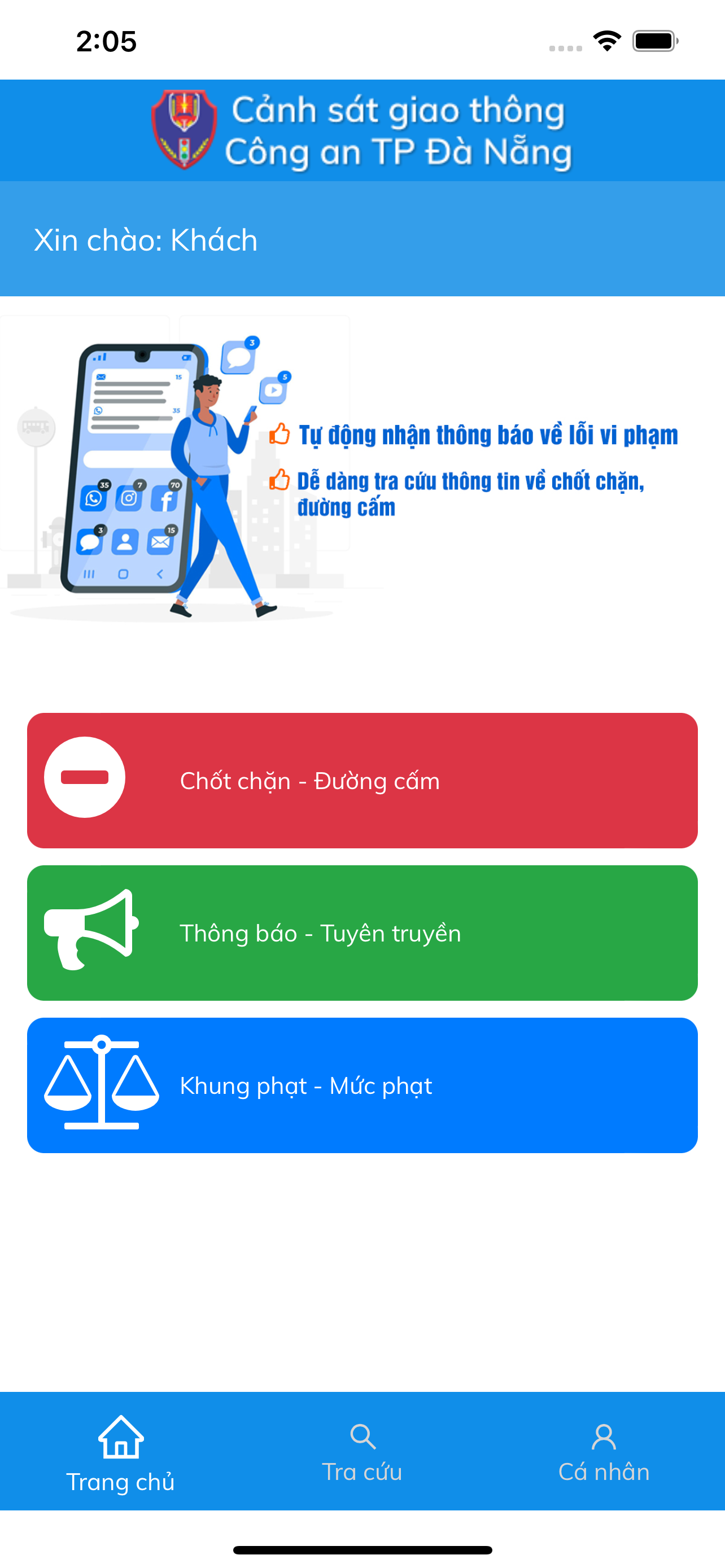 Tra cứu vi phạm giao thông