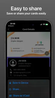 camcard: business card scanner iphone screenshot 4