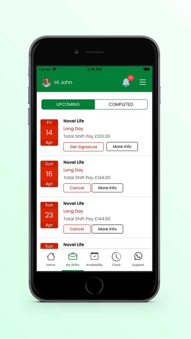 Saver healthcare Screenshot