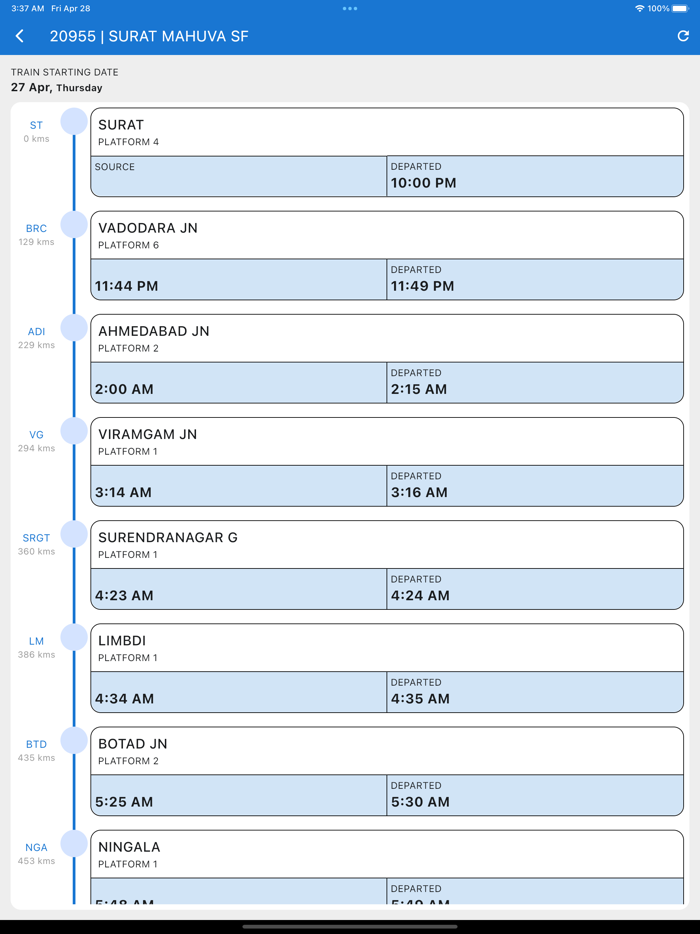 Train Live Status and PNR Status