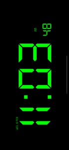 Digital Clock: Big LED screenshot #2 for iPhone