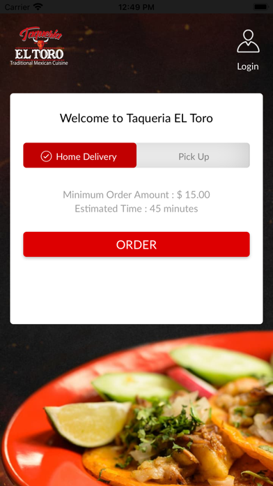 Taqueria EL Toro Screenshot