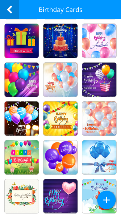 Happy Birthday Card Maker Screenshot