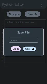 pro python editor iphone screenshot 3