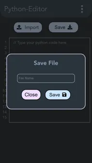 Pro Python Editor iphone bilder 2