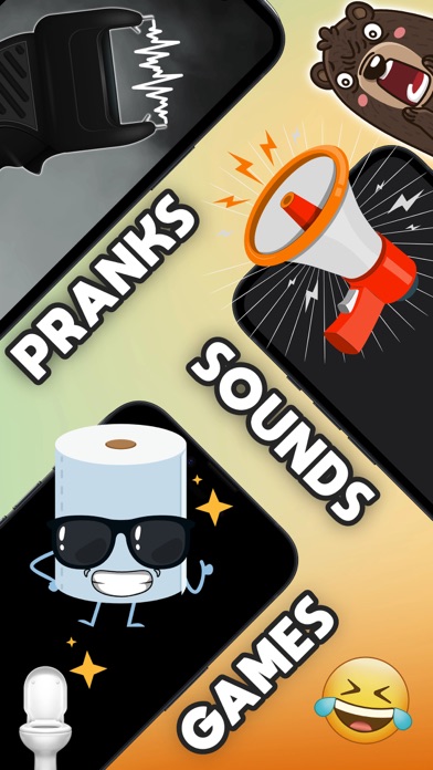 Prank App: Funny Sounds, Games Screenshot