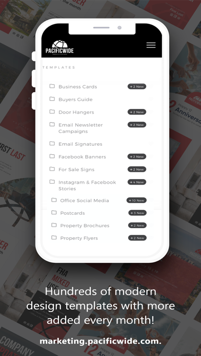Pacificwide Marketing Studio Screenshot