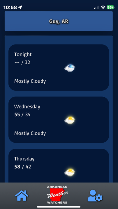 Arkansas Weather Watchers Screenshot