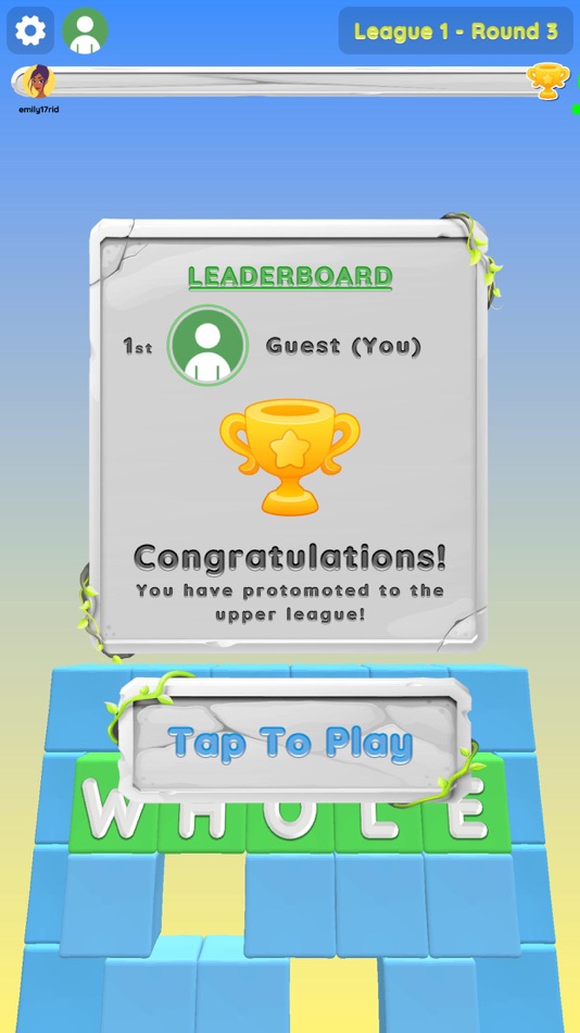 #6. Textower (iOS) 由: Feelcrafters Oyun Yazilim