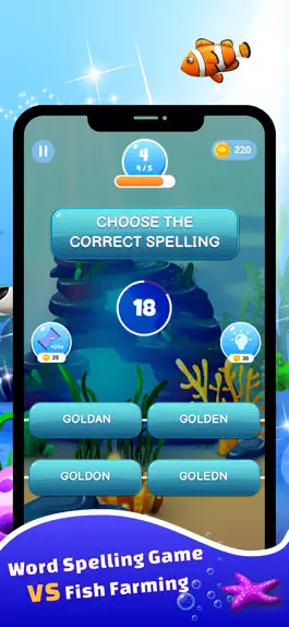 Game screenshot Word Spelling Fish - Aquarium mod apk