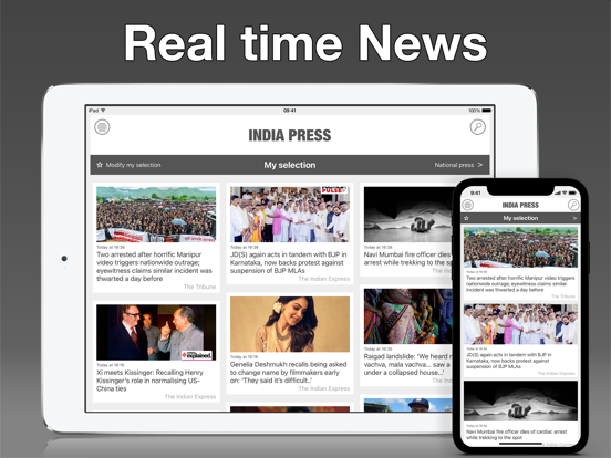 Screenshot #4 pour India Press - News & Magazines